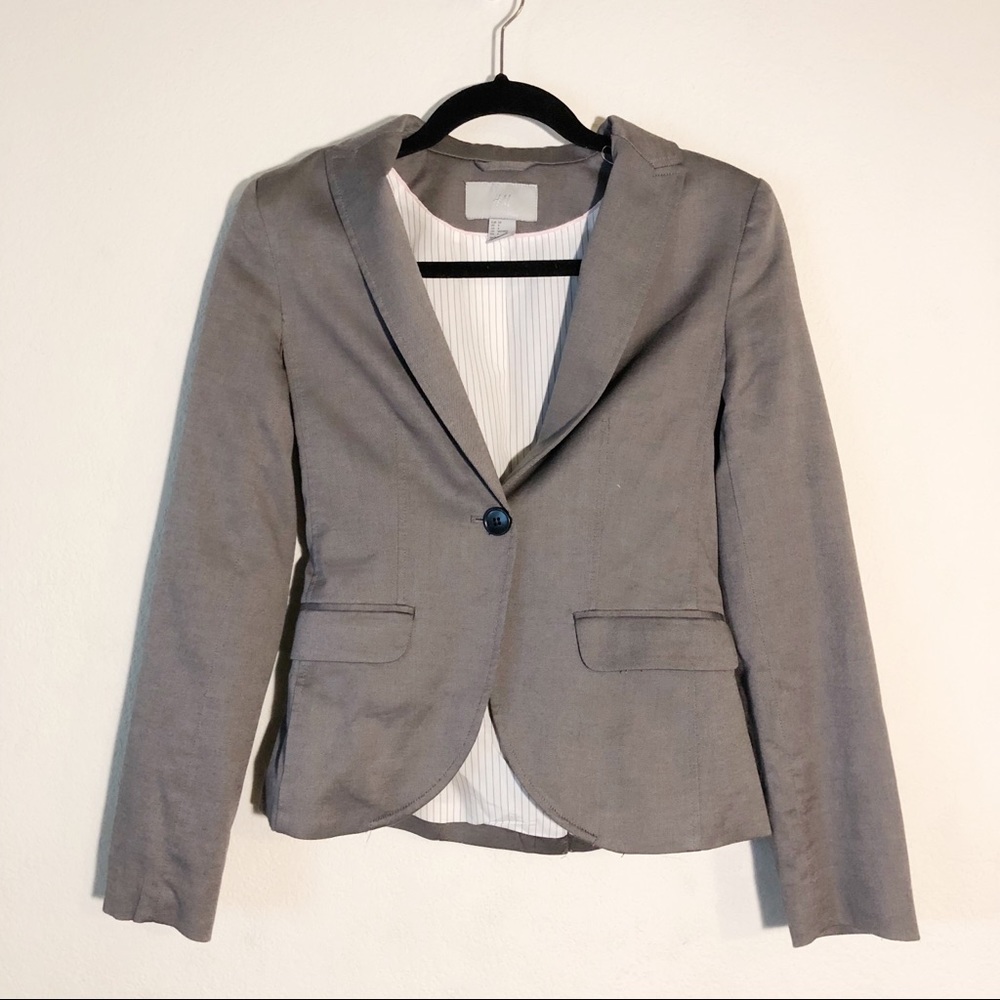 Gray Blazer
